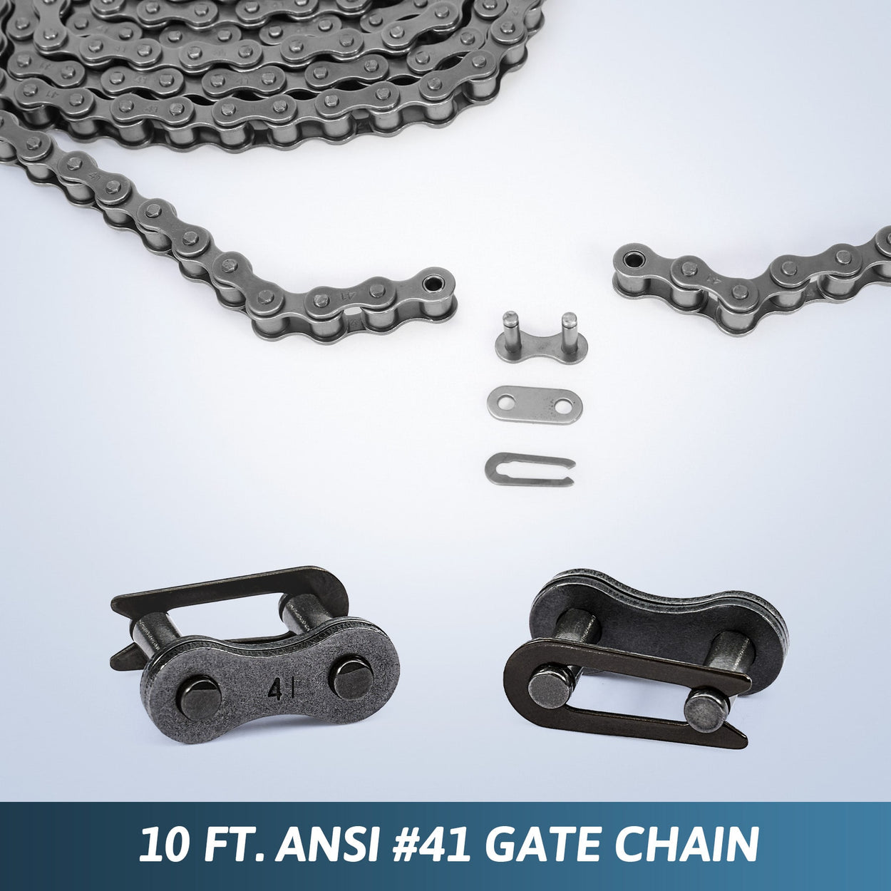CO-Z 10ft Sliding Gate Chain for Electric Gate Openers