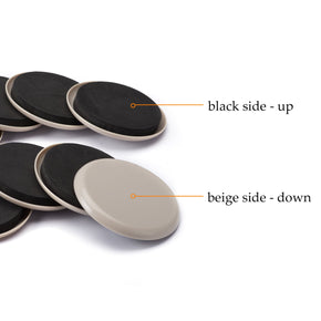 Reusable Round Glides