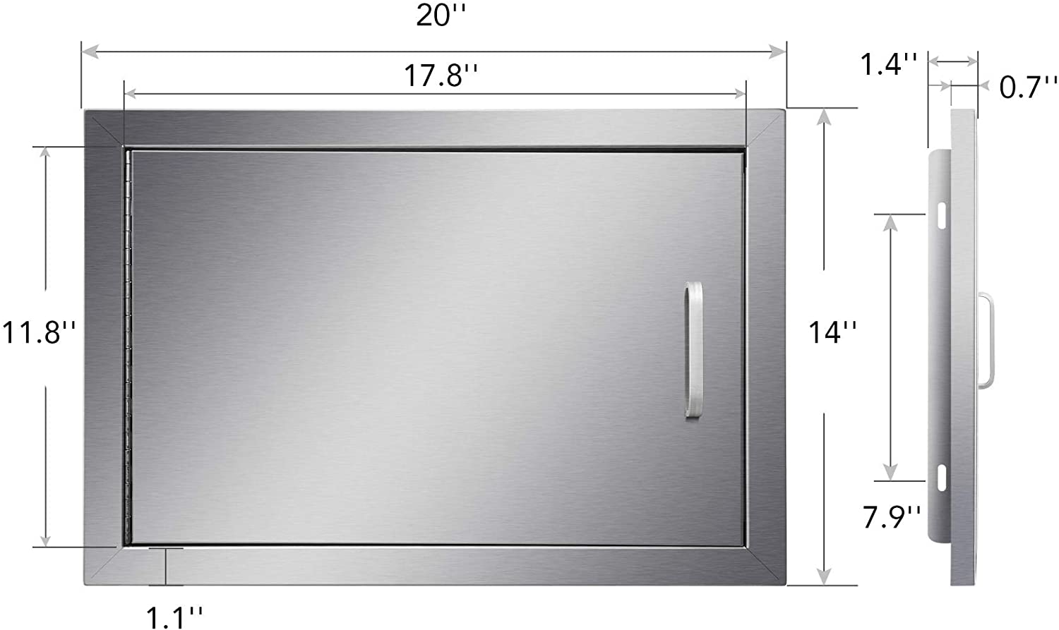 CO-Z Kitchen Doors (20''*14'')