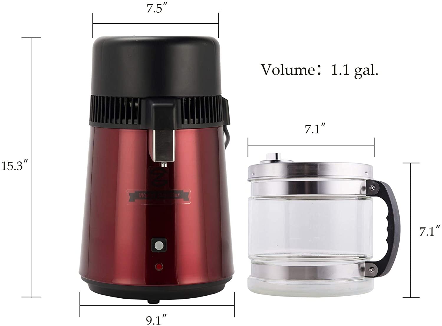 CO-Z 4l pure water distiller