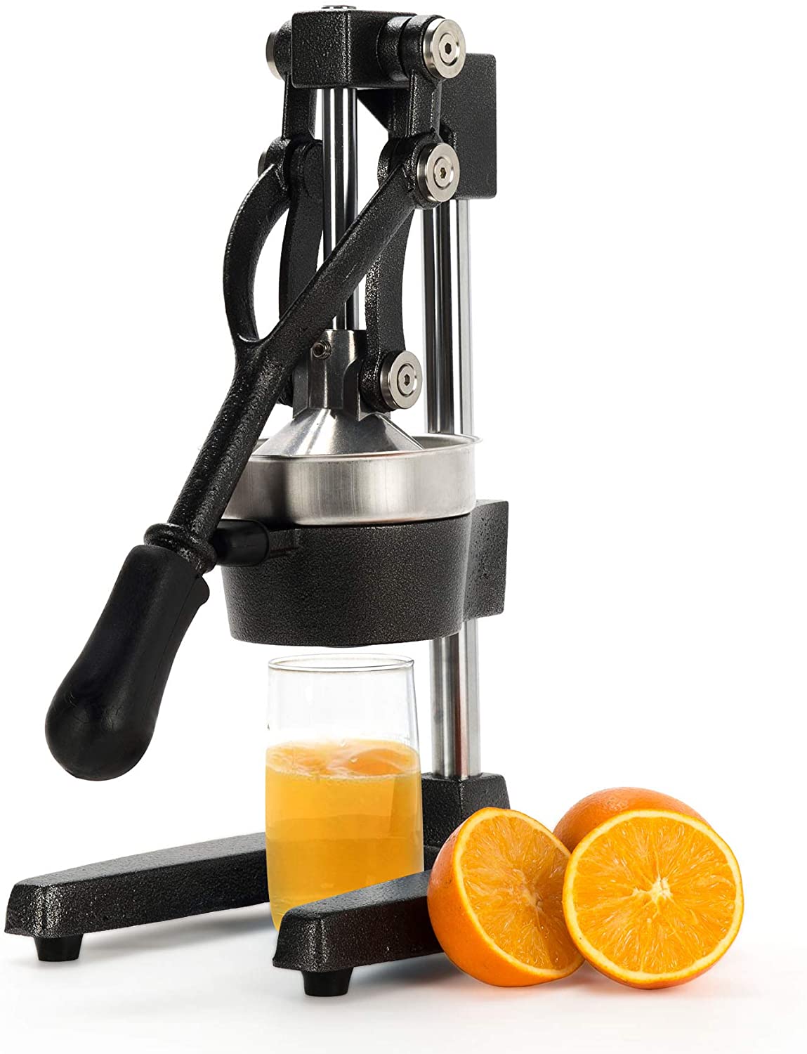 COZ Black Commercial Grade Citrus Juicer, Manual Squeezer