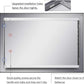 CO-Z Kitchen Doors (20''*14'')
