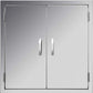 Upgraded Outdoor Kitchen Doors