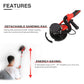 Electric 800W Drywall Sander with Vacuum