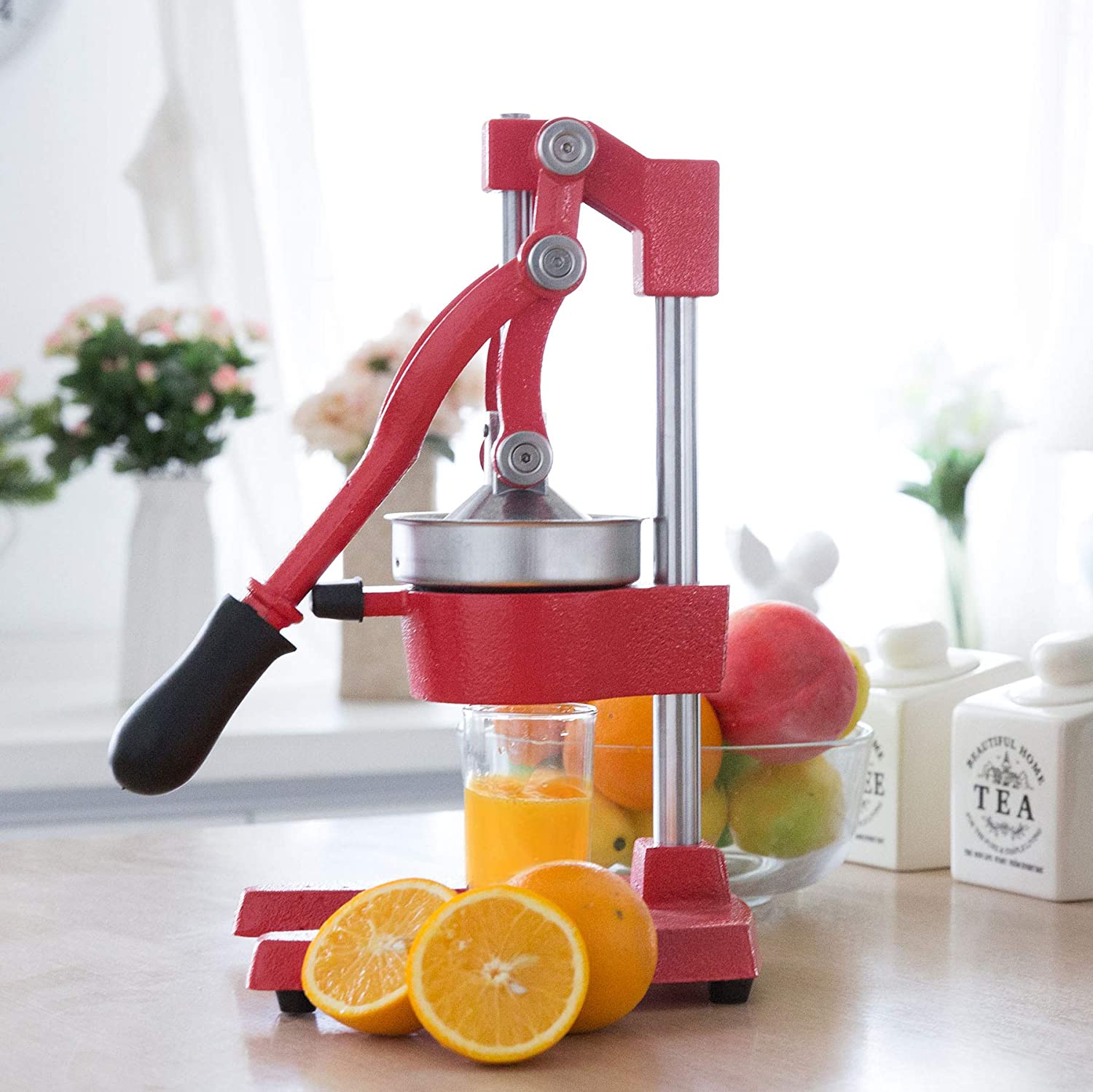 CO-Z Commercial Grade Citrus Juicer (Red)