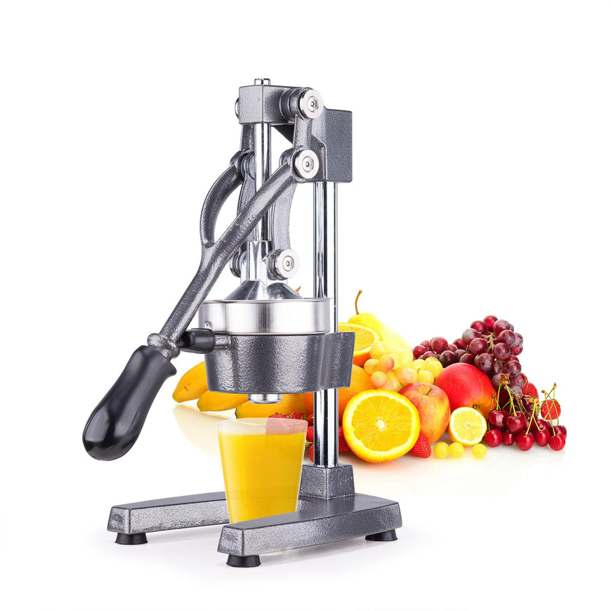 COZ Gray Commercial Grade Citrus Juicer, Manual Squeezer