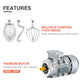 15 qt Dough Mixer with 3 Speed and 600W Power