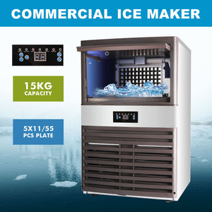 CO-Z 160LBS Commercial Ice Maker with 33lbs Capacity