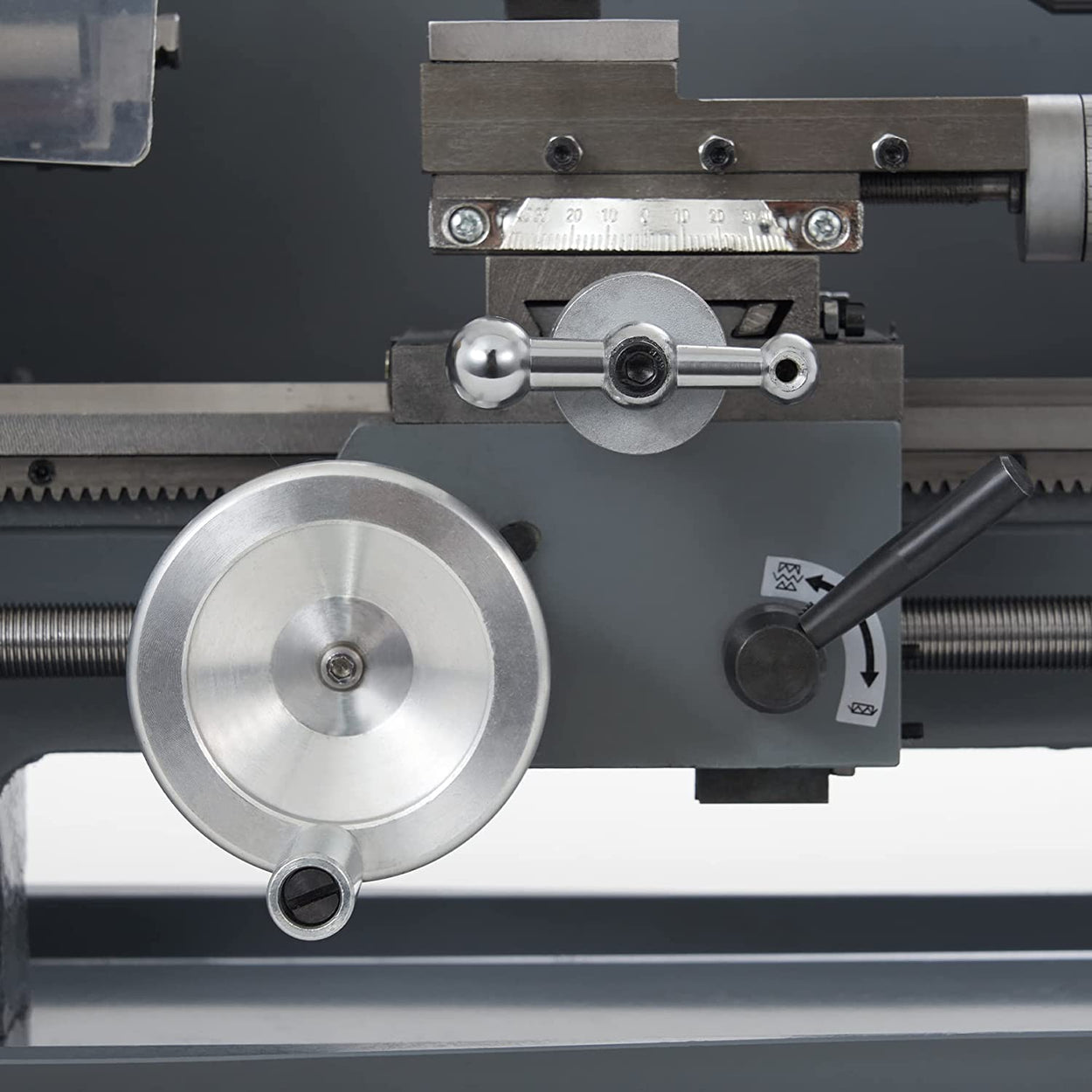 Metal Lathe with Nylon Gears