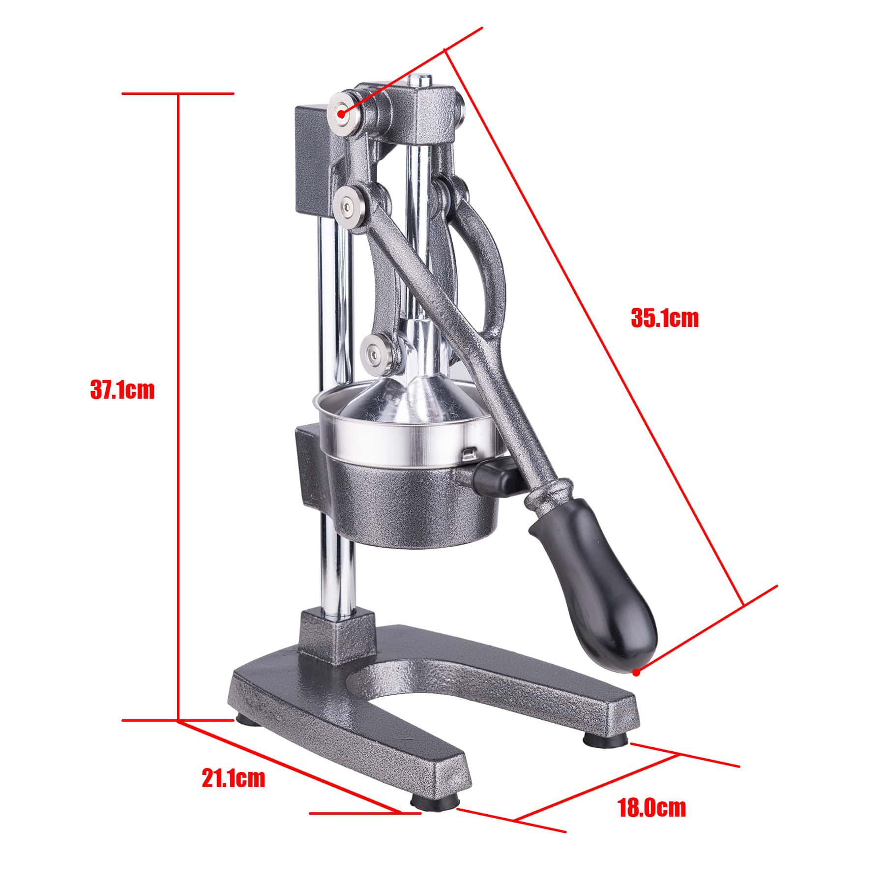 Orange Juicer Dimensions