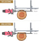 CO-Z Portable Chainsaw Mill Planking Milling 14 Inches to 48 Inches Guide Bar