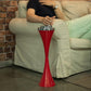 CO-Z red retro floor standing ashtray with Lid