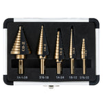 step drill bits