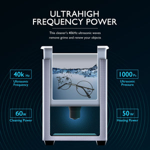 Ultrasonic Cleaner with Heater and Timer