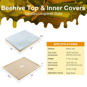Hive Top & Inner Cover Set