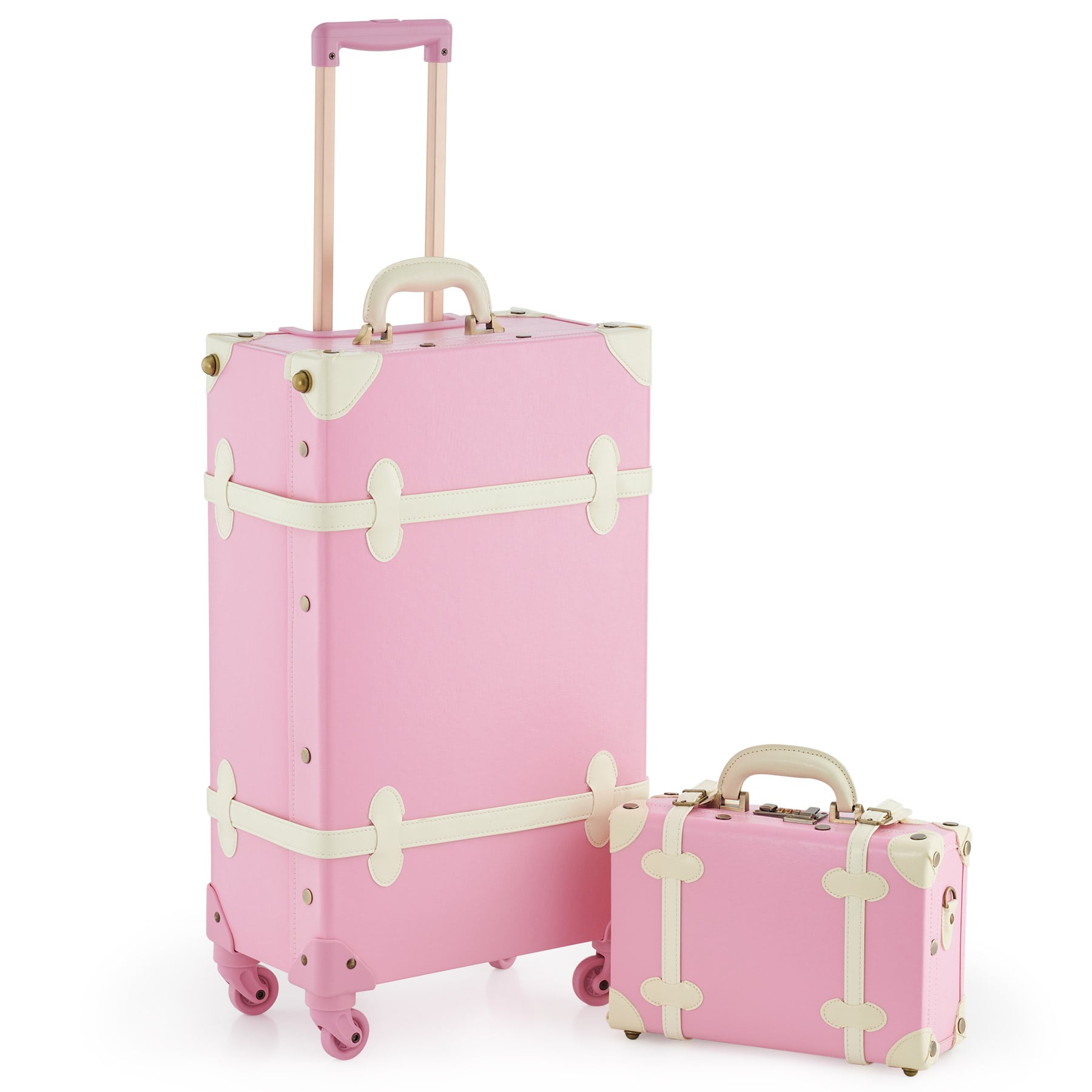 Retro Carry-on Luggage, Travel Suitcase Set