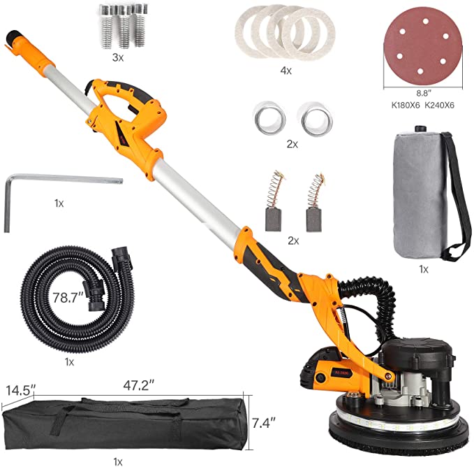 Drywall Sander, Electric Drywall online Sander with Vacuum