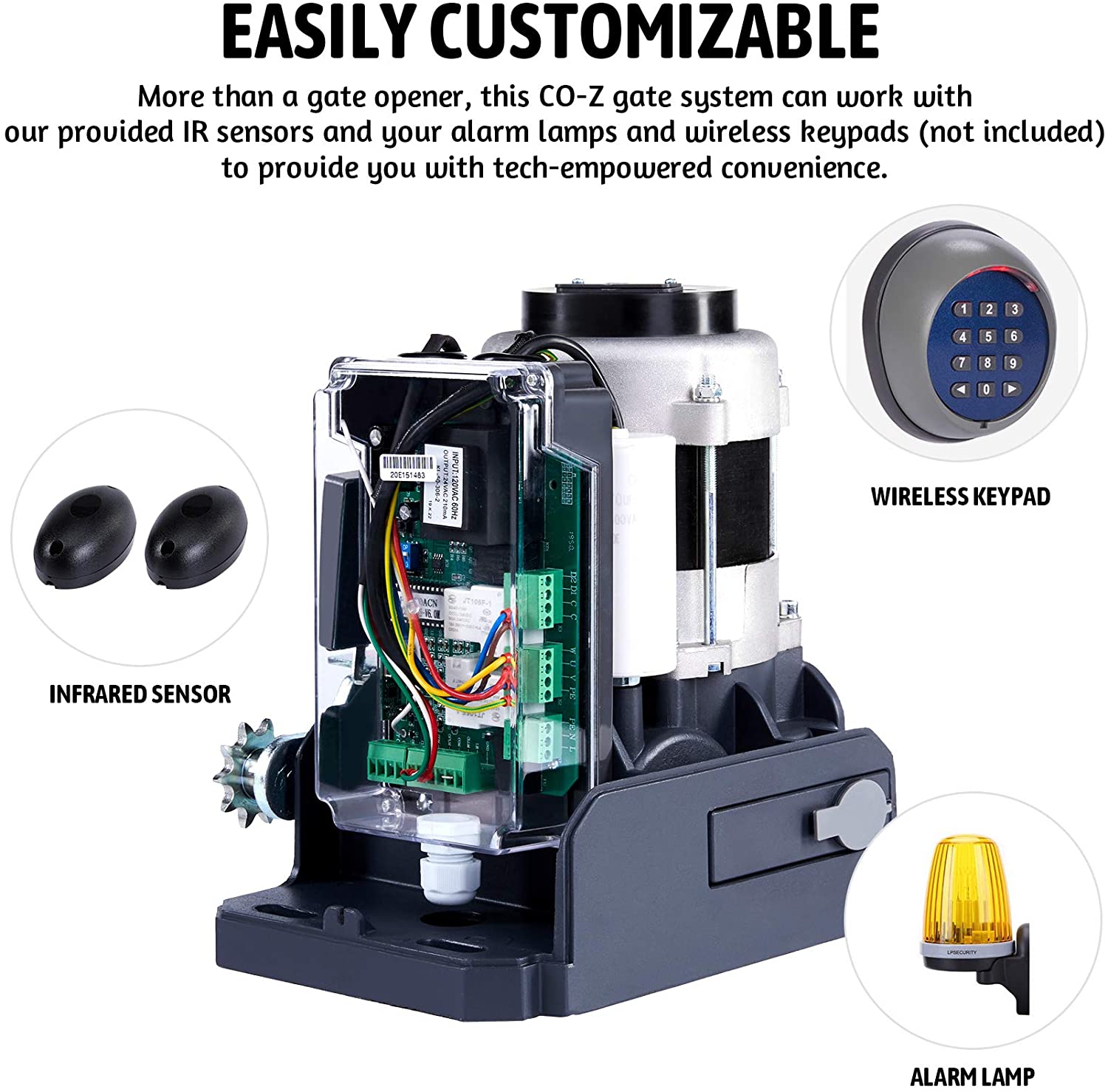 gate opener motor