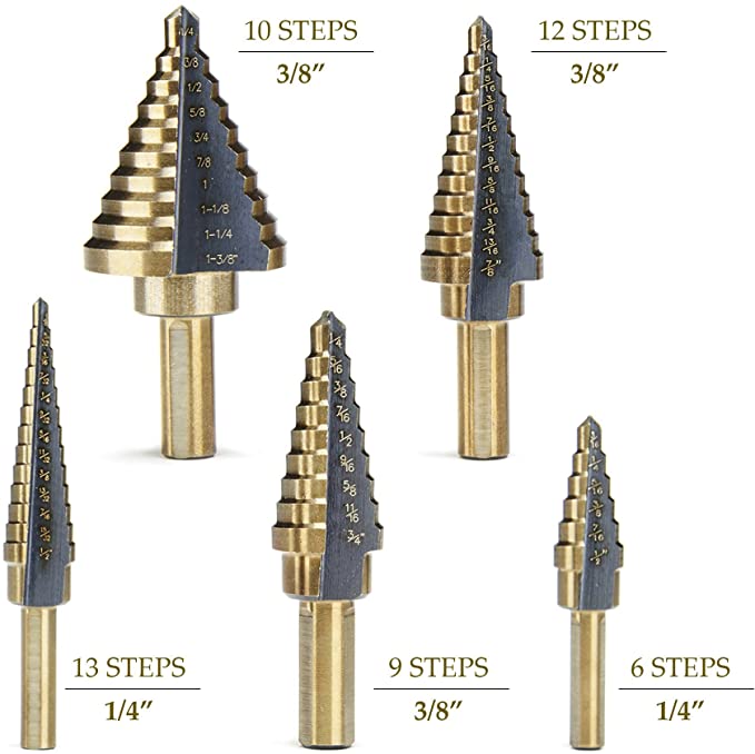 high-speeed-steel-unibit-drilll-bits