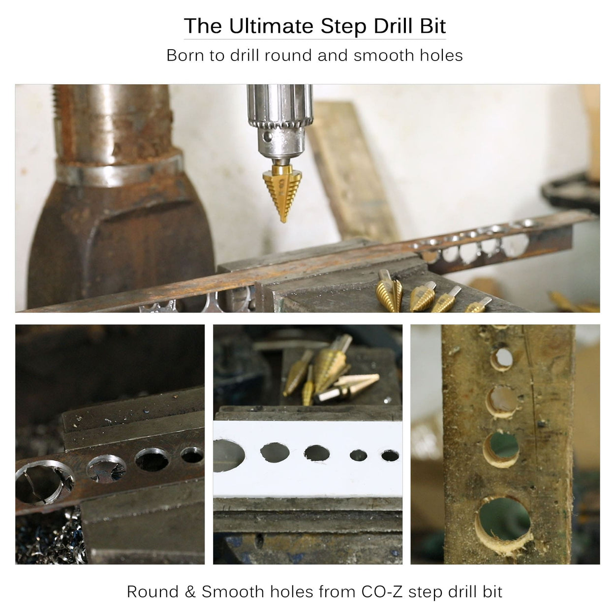the ultimate step drill bit