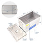 size of ultrasonic teeth cleaning machine