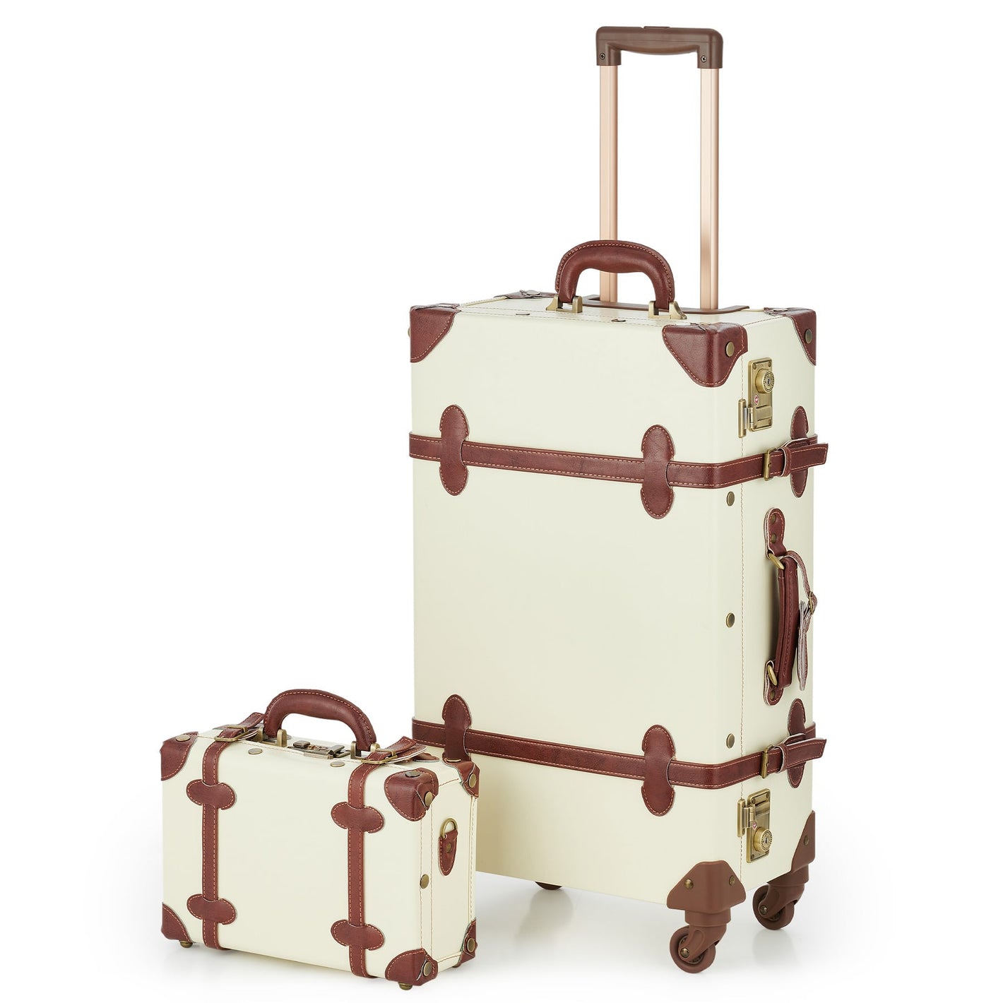 CO-Z retro luggage set