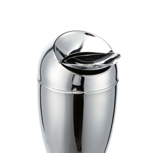 Contemporary Windproof Receptacle Stand Ashtray with Lid