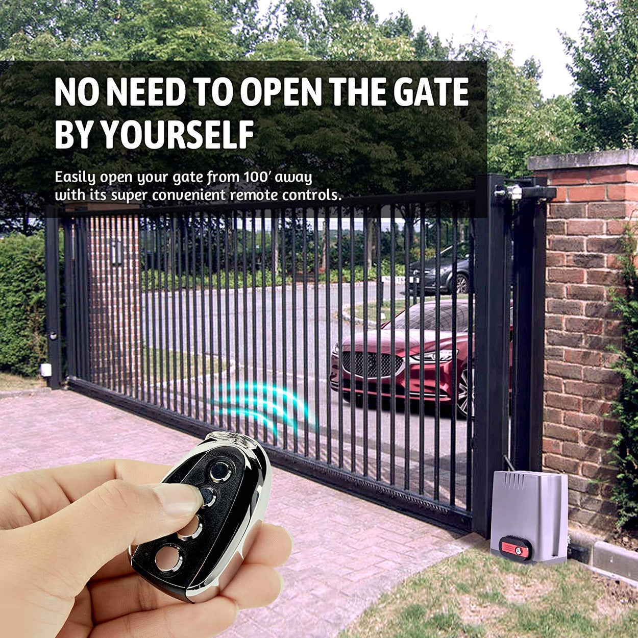 High-quality sliding gate opener