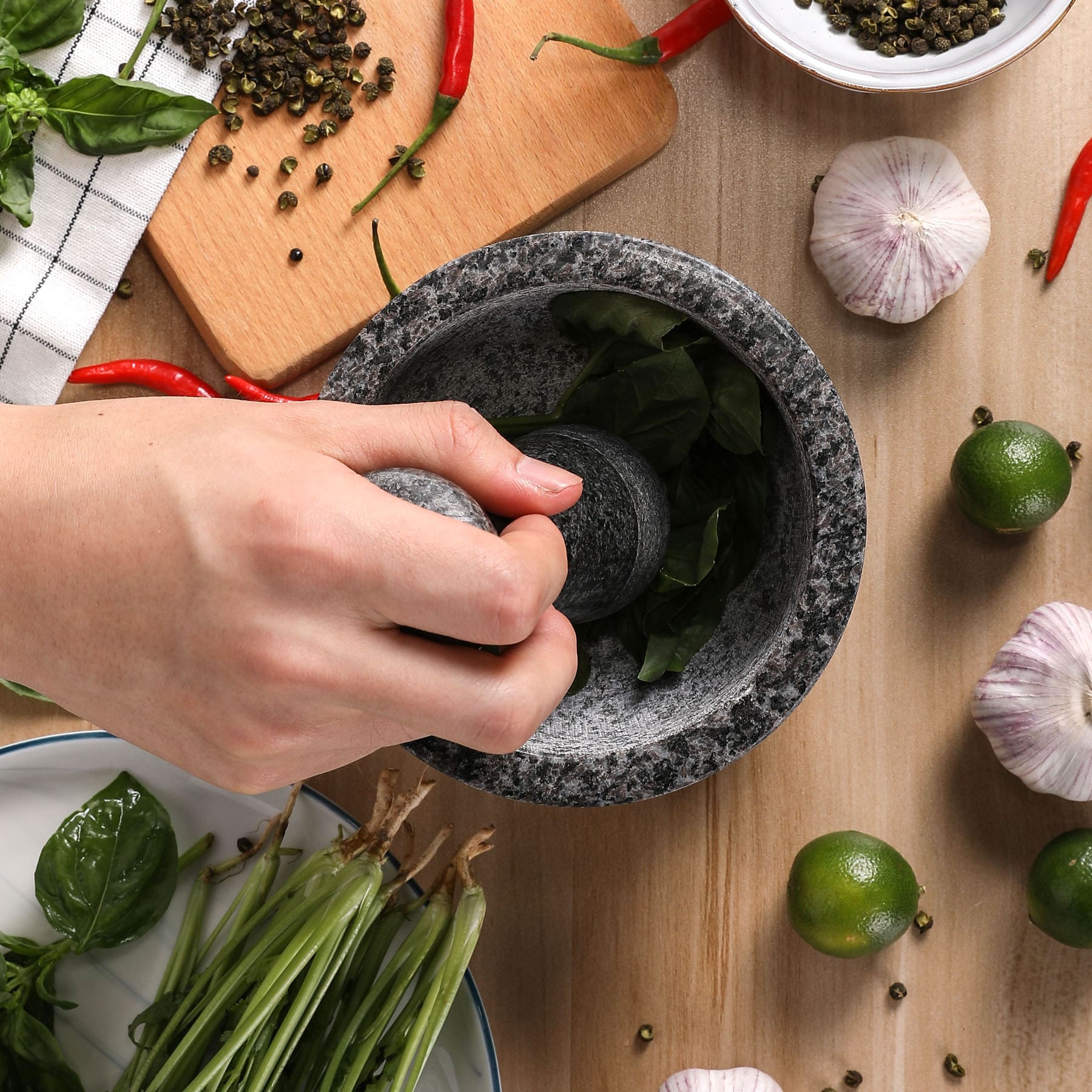 mortar and pestle