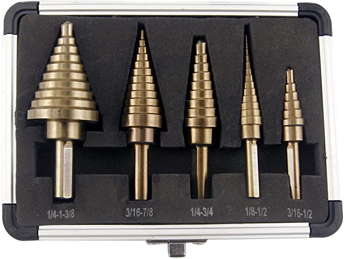 step-drill-bits